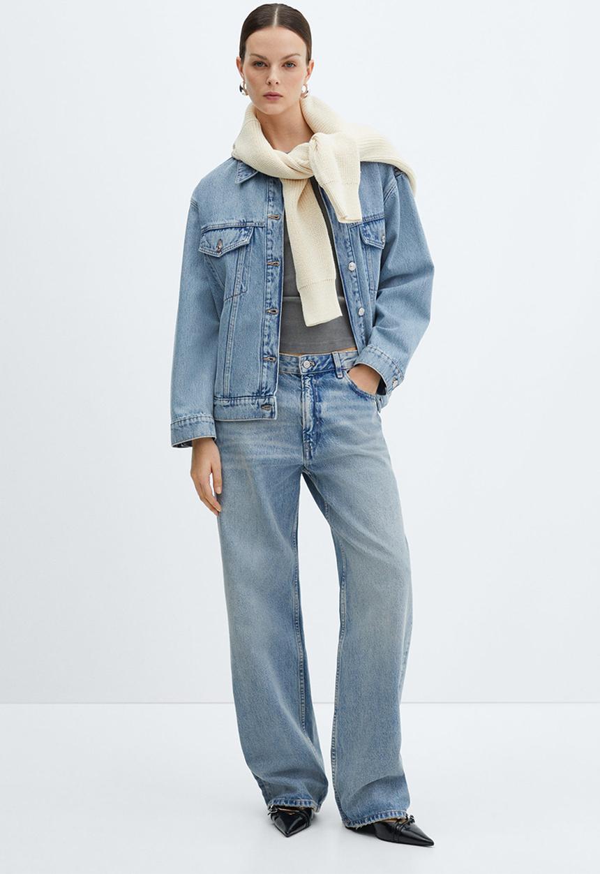 MANGO - Jacket Alaia - Open-Blue