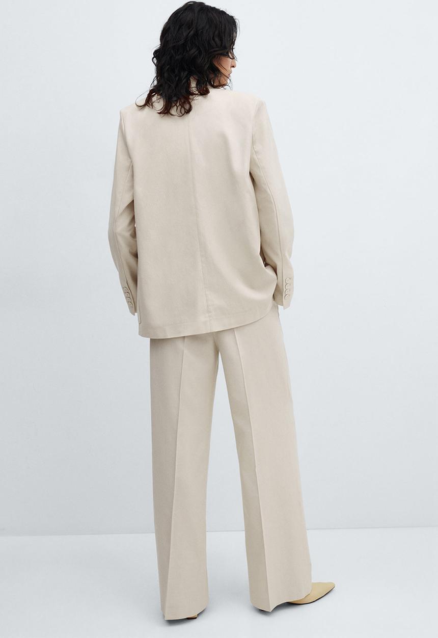 MANGO - Trousers Alicante - Beige