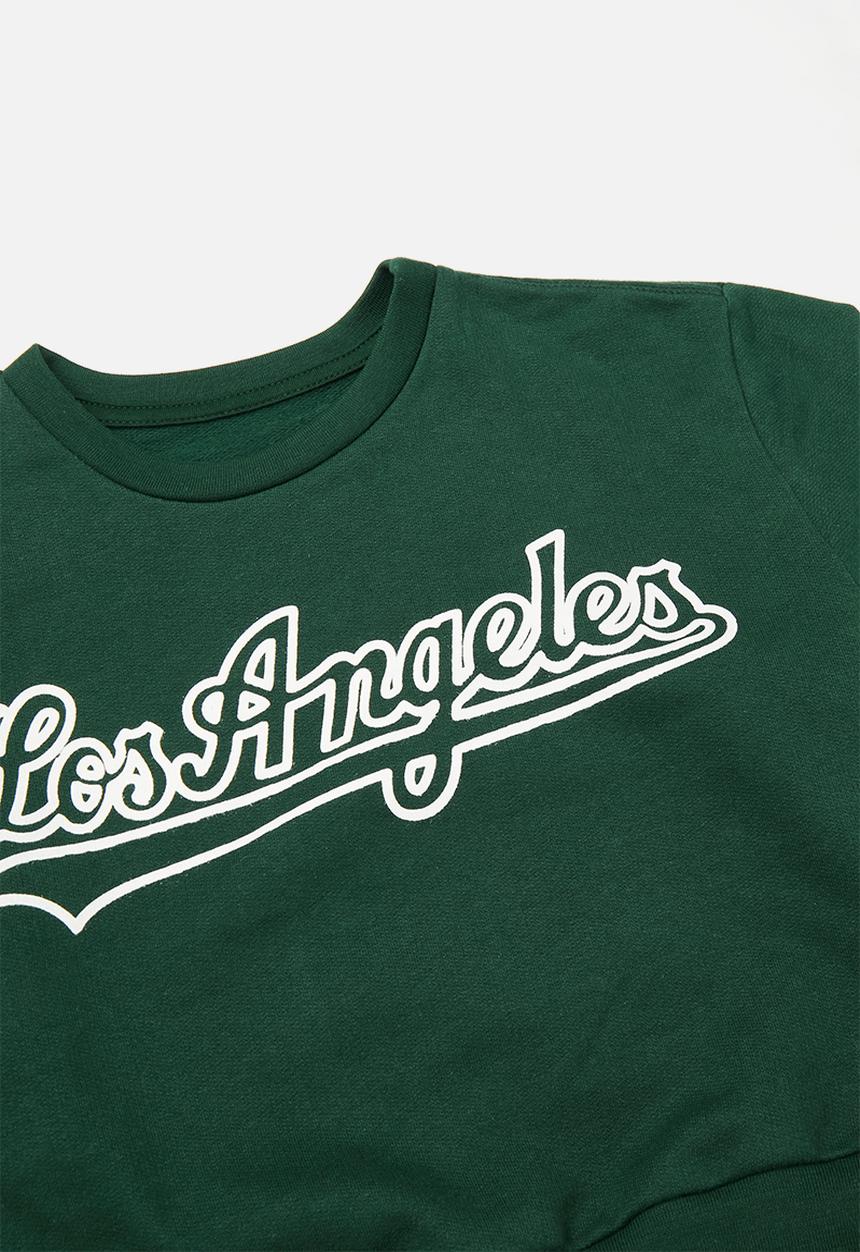 Pop Candy - Sweatshirt & short set - green