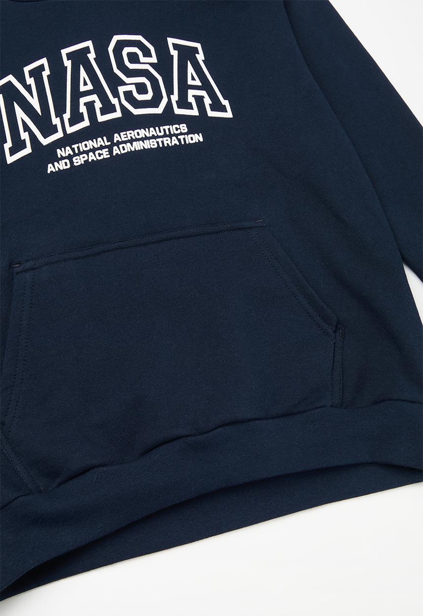 Pop Candy - Hoodie & short set-navy
