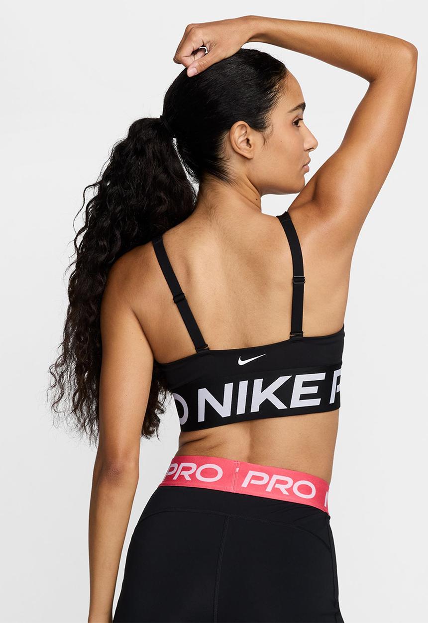 Nike - Nike Pro Plunge Women's Medium-Support Padded Sport - Black