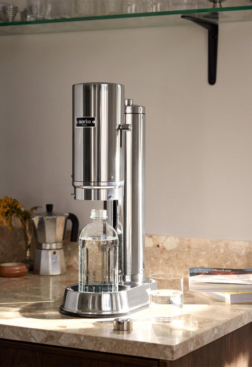 Aarke - Aarke carbonator Pro - Polished steel