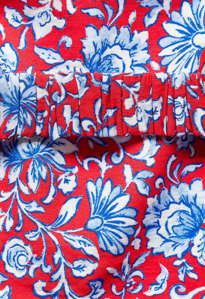 MANGO - Dress concha - red