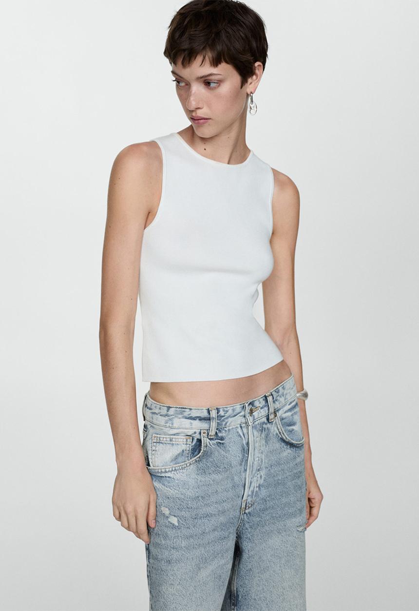 MANGO - Bermuda shorts vera - open blue