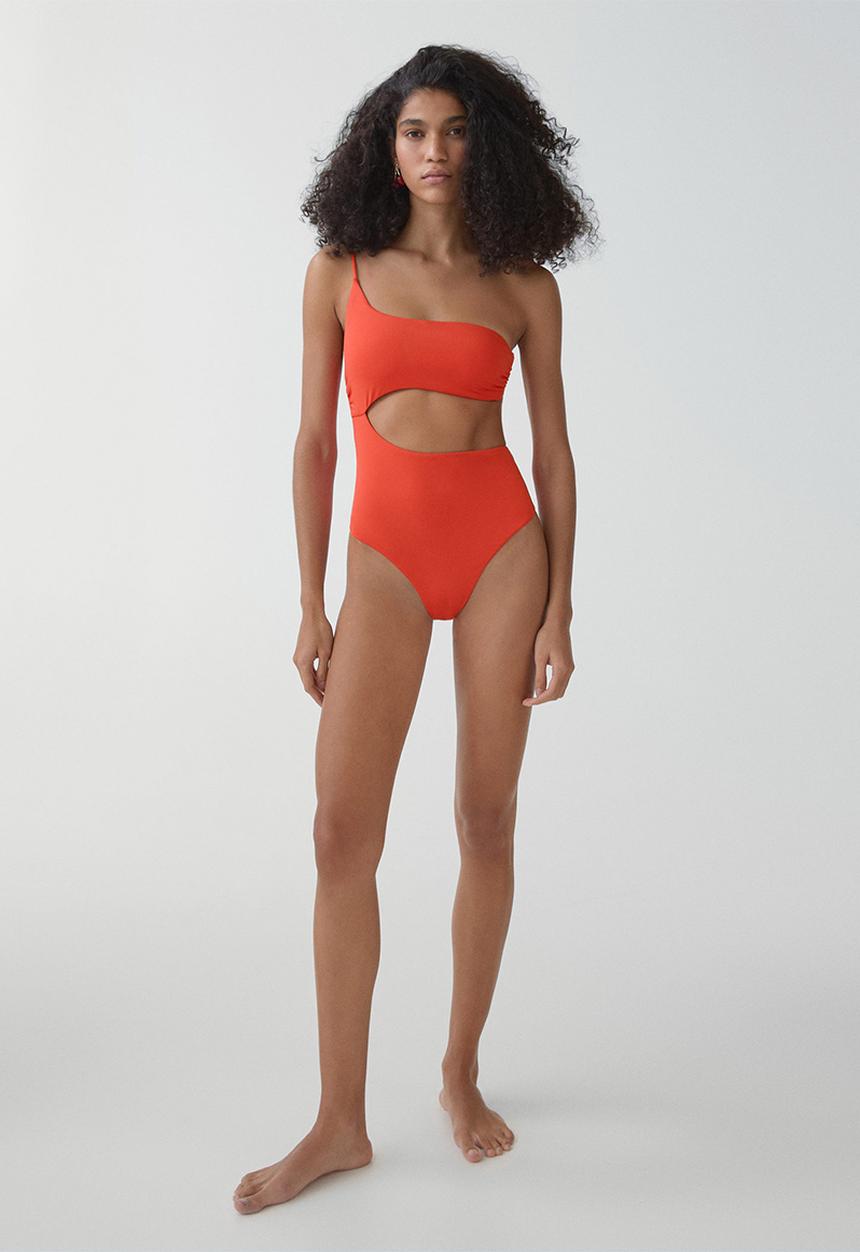 MANGO - Swimsuit ceres - red