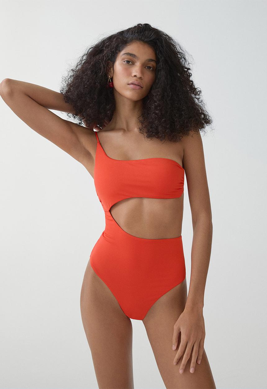 MANGO - Swimsuit ceres - red