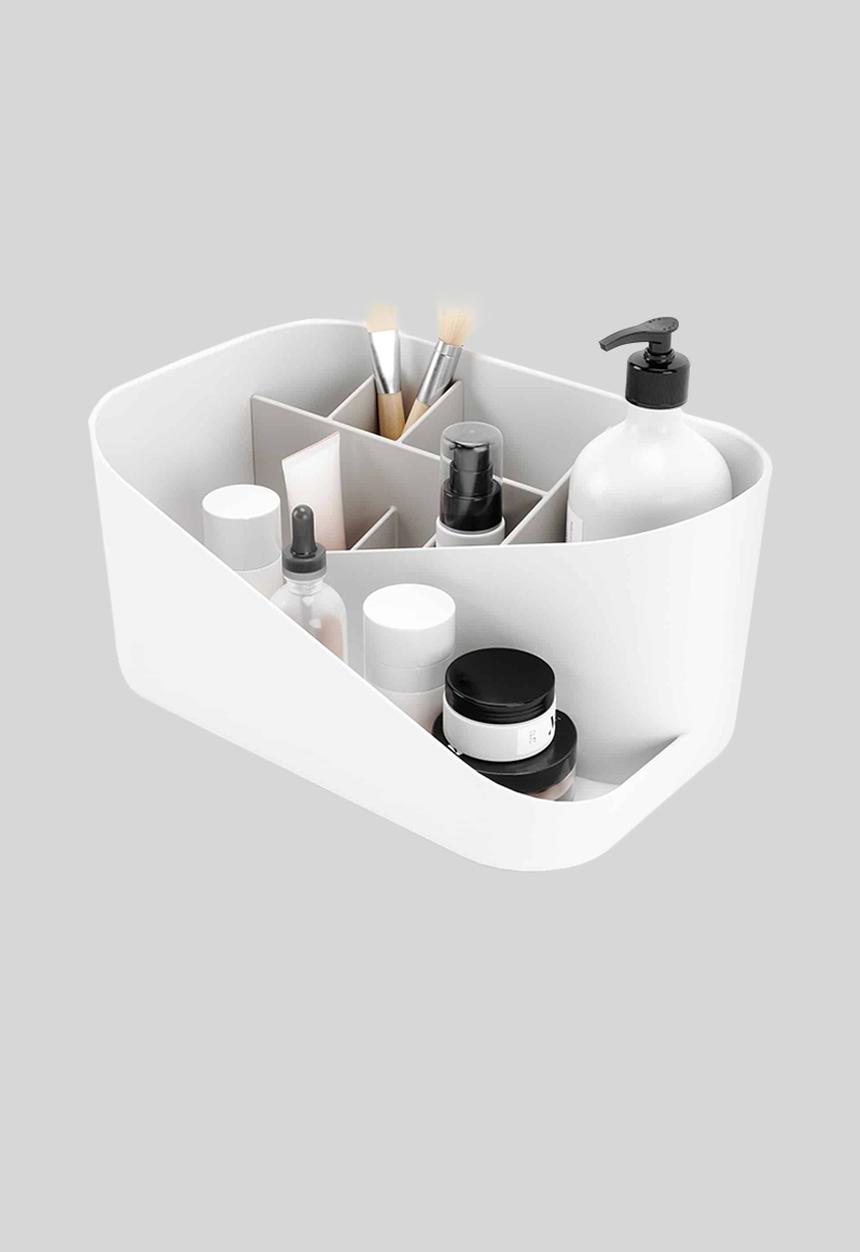 Umbra - Glam cosmetic organizer - white & grey