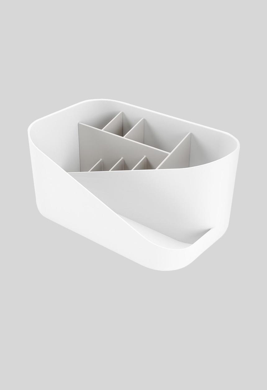 Umbra - Glam cosmetic organizer - white & grey