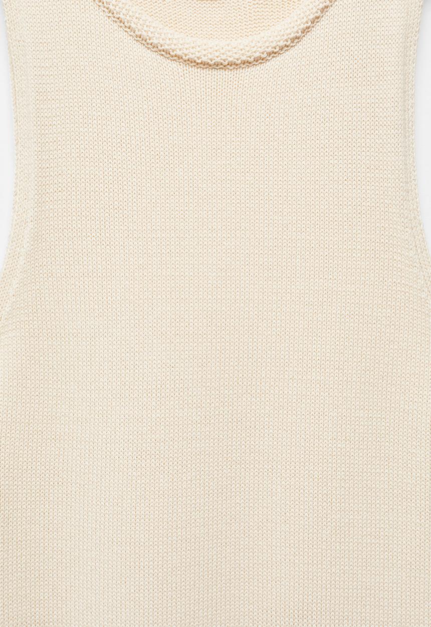 MANGO - Dress eliot - light beige