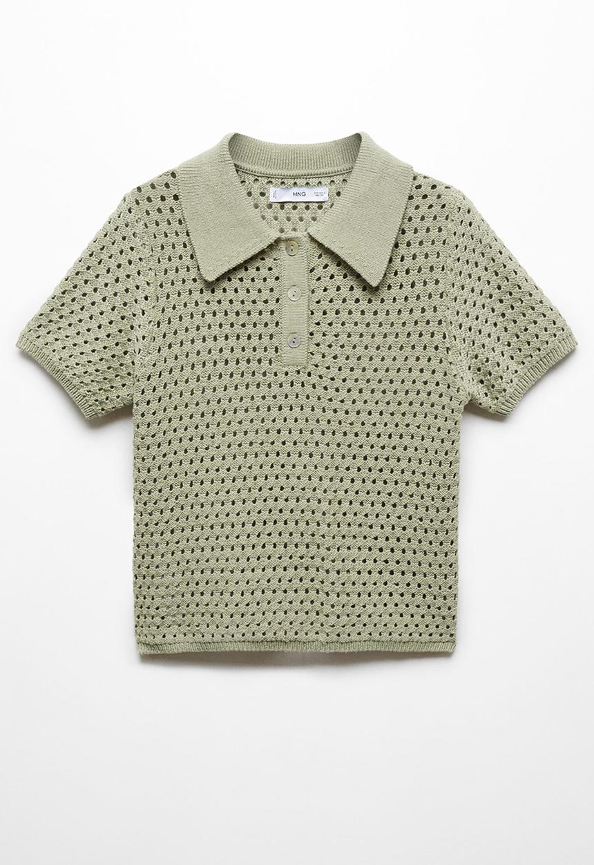 MANGO - Sweater rita - beige/khaki