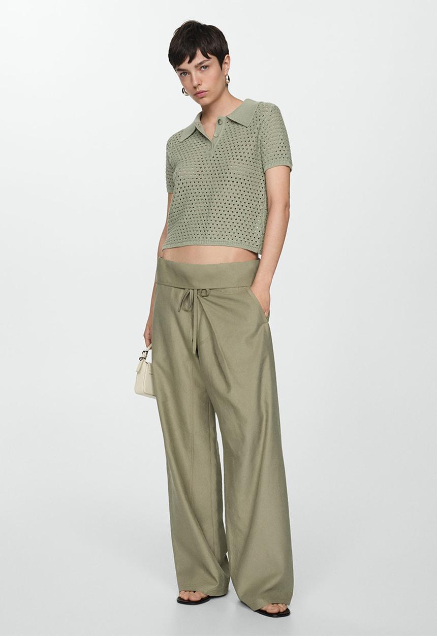 MANGO - Sweater rita - beige/khaki