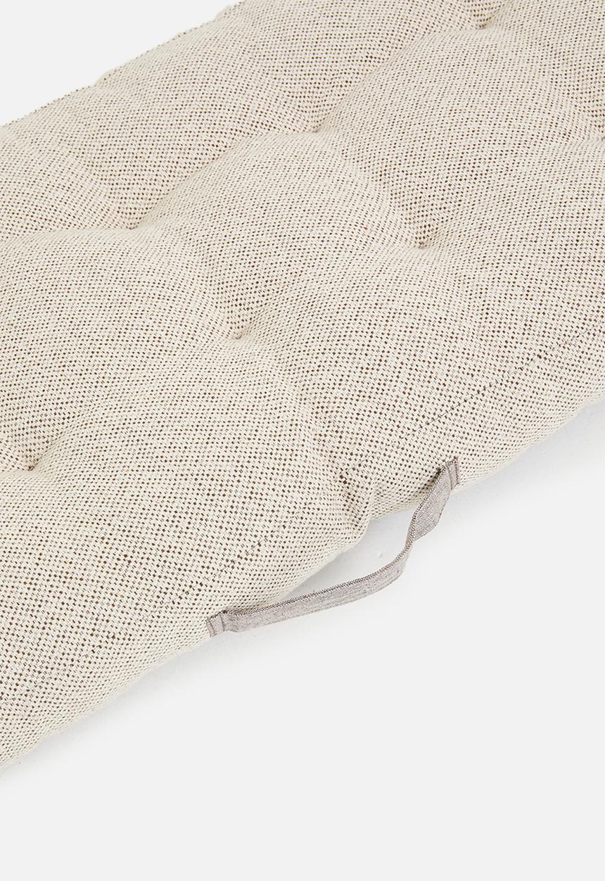 H&S - Natura pallet bench cushion - natural
