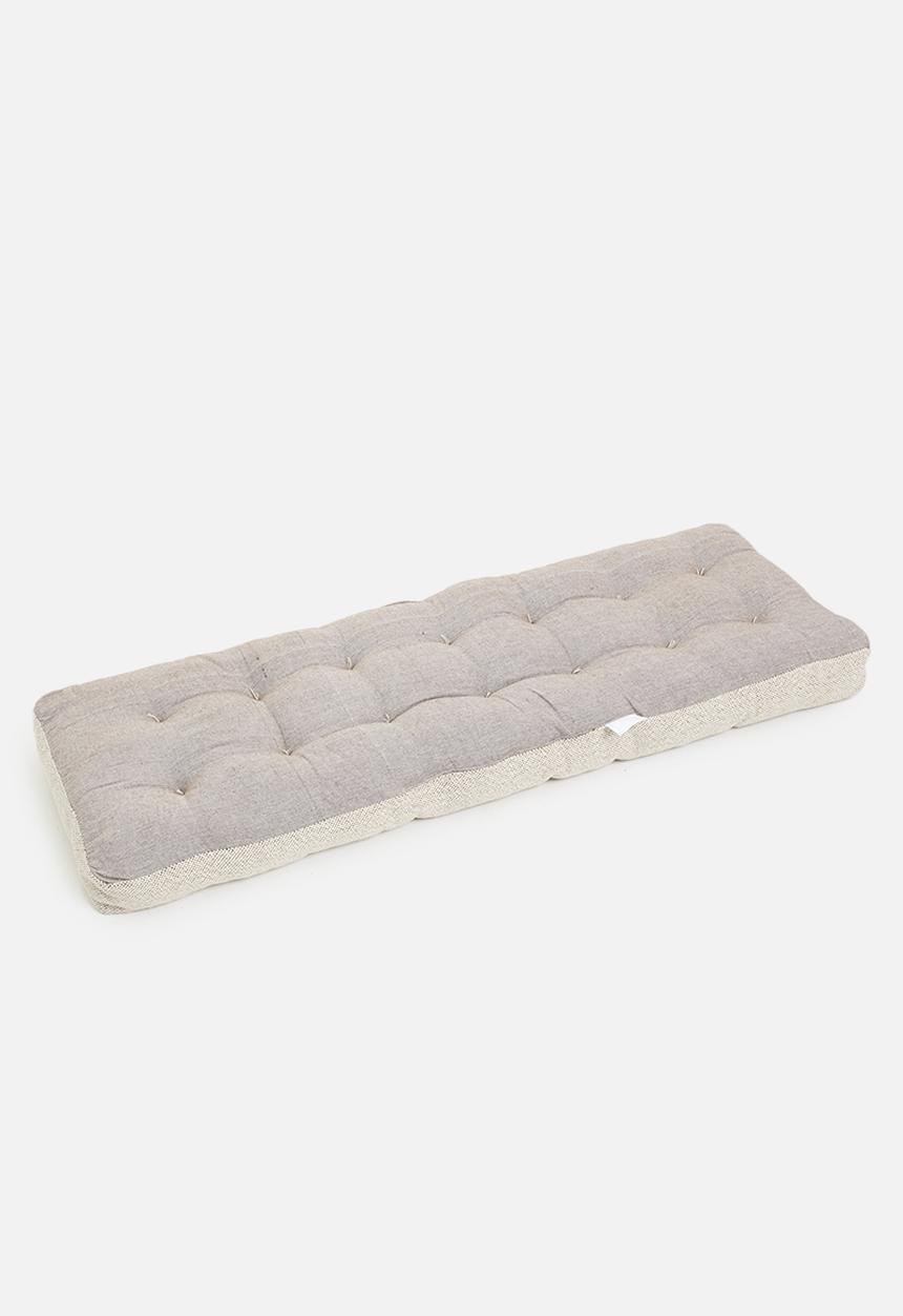 H&S - Natura pallet bench cushion - natural