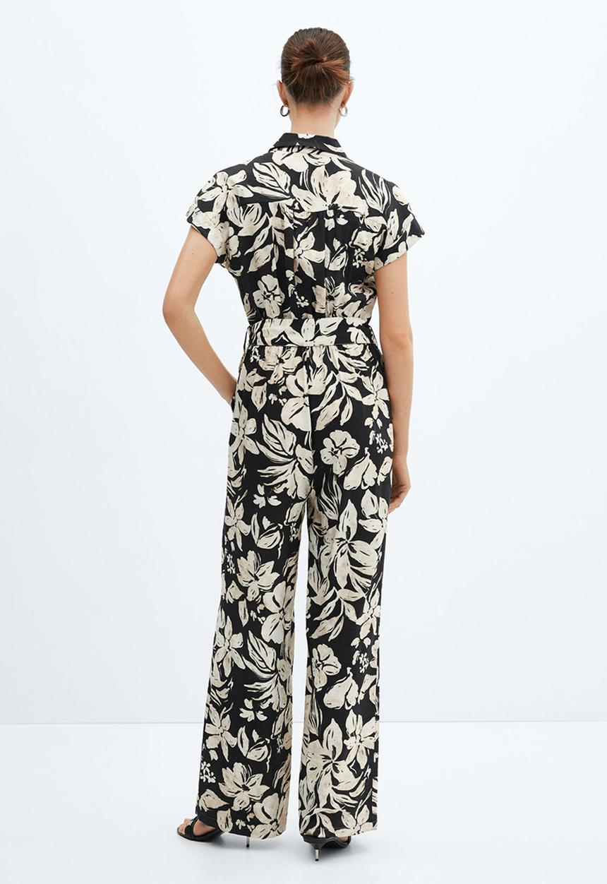 MANGO - One-piece suit ecuador - black
