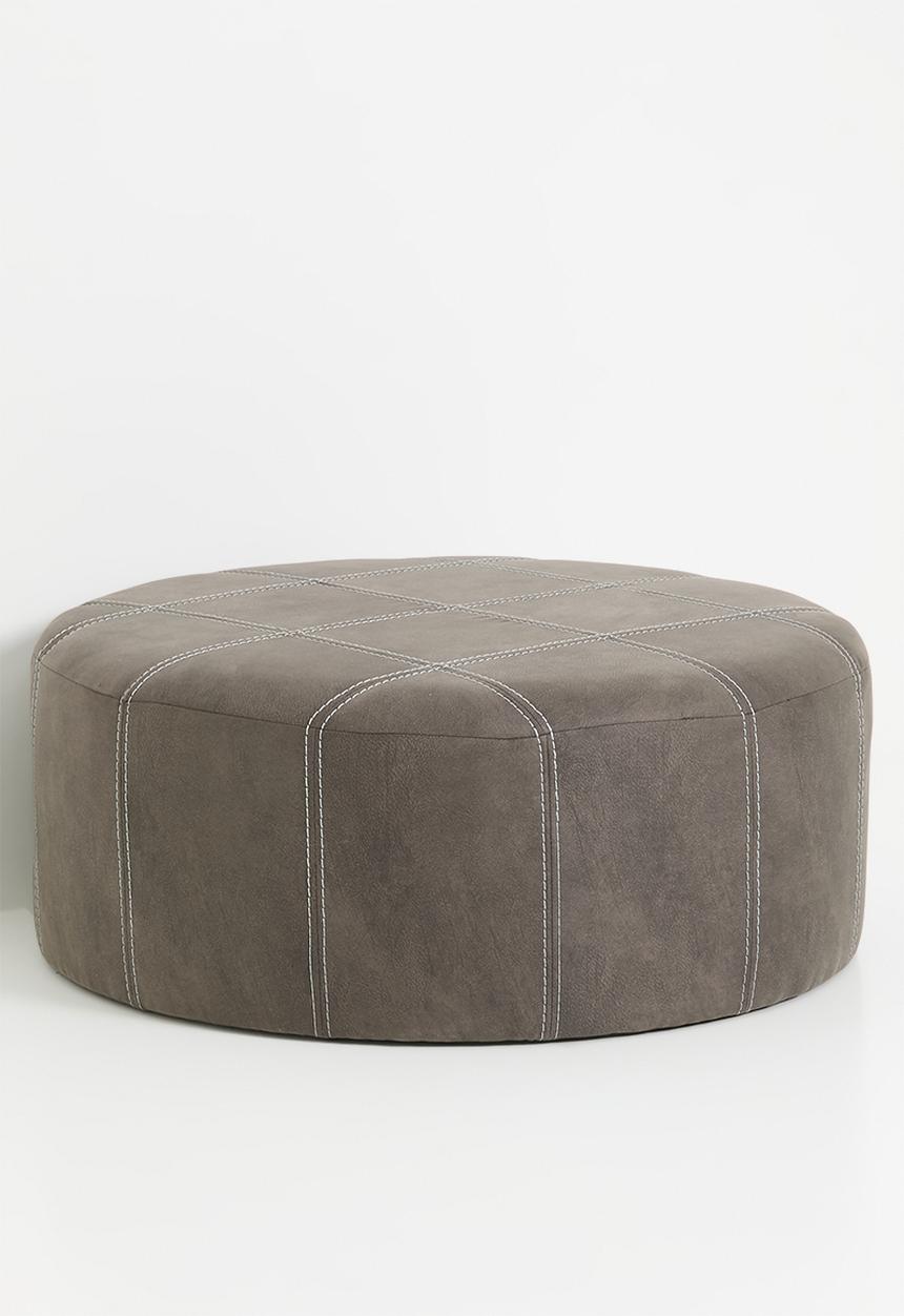 Sixth Floor - Rialto ottoman - Dakar stone Hayden