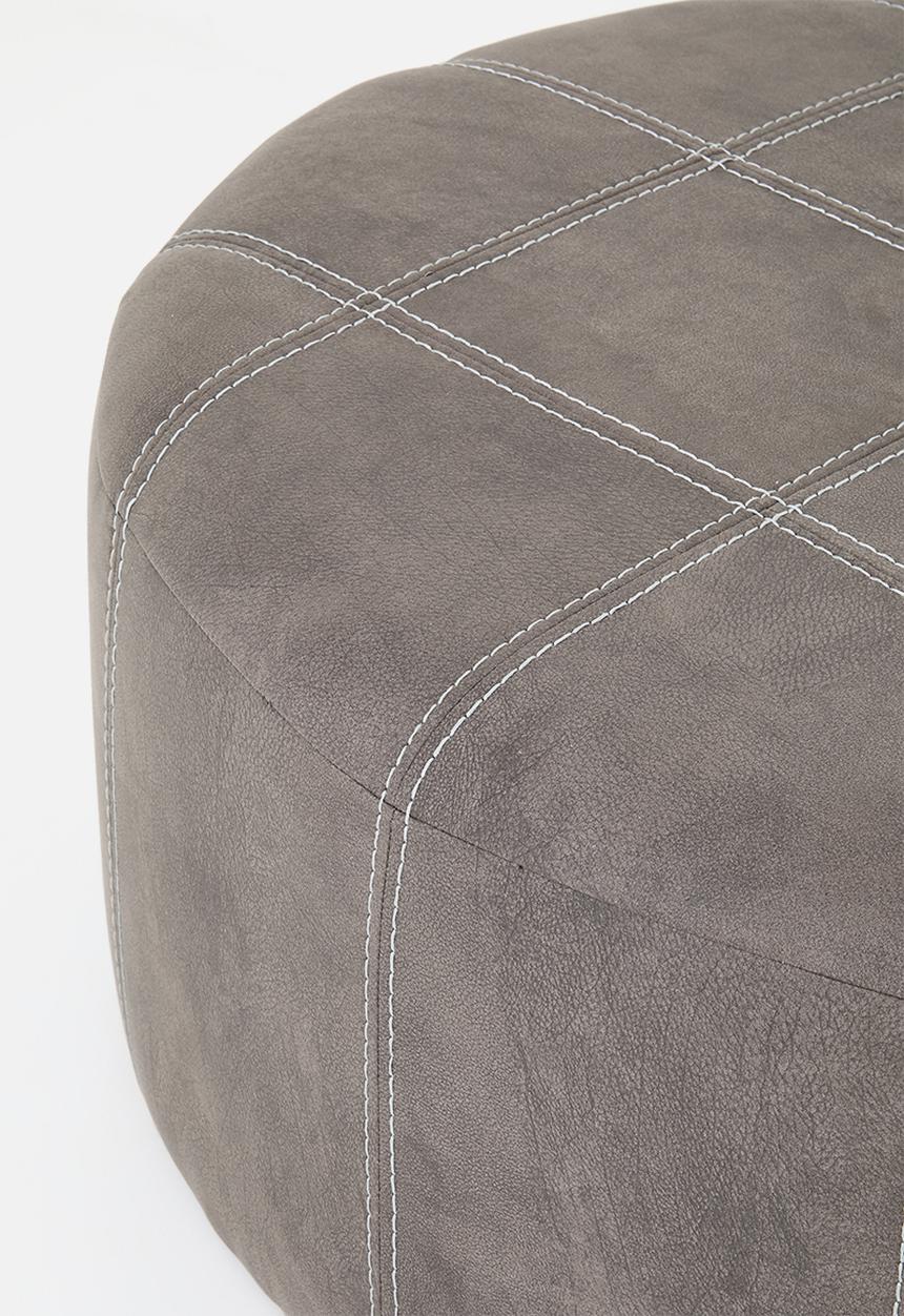 Sixth Floor - Rialto ottoman - Dakar stone Hayden
