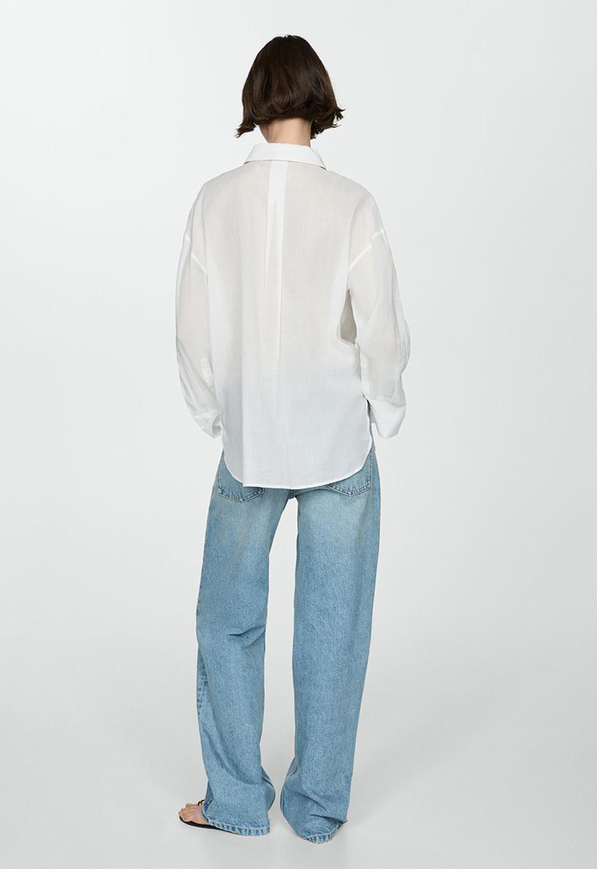 MANGO - Shirt regina - white