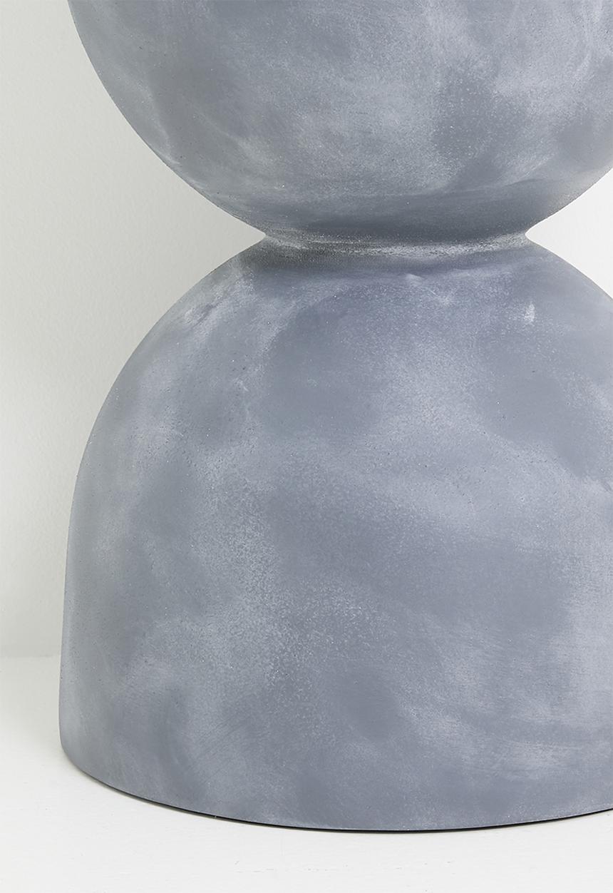 Nolden Brothers - Hour glass side table - cement finish