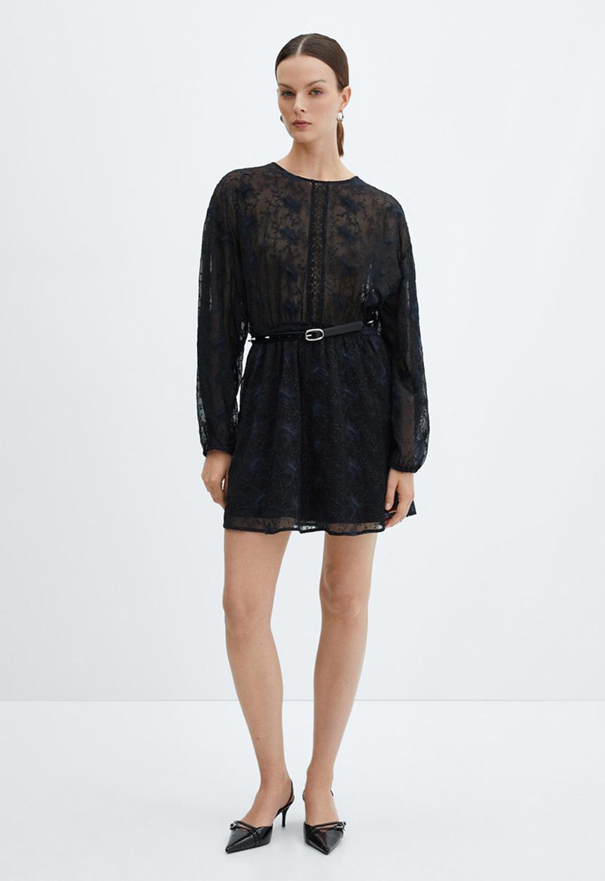 MANGO - Dress tessa - black
