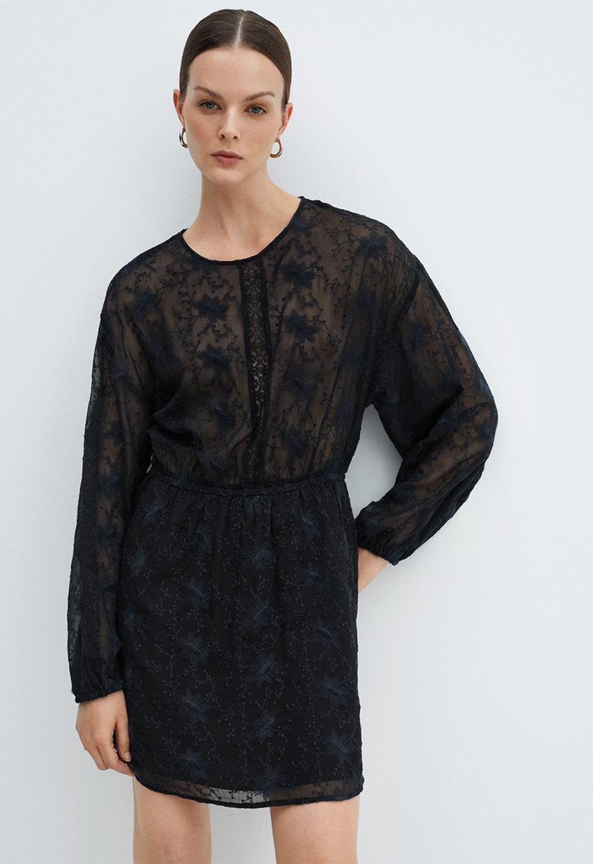 MANGO - Dress tessa - black
