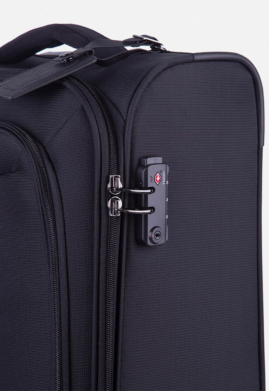 Cellini - Optima 4 Wheel Trolley Case - Ink Black