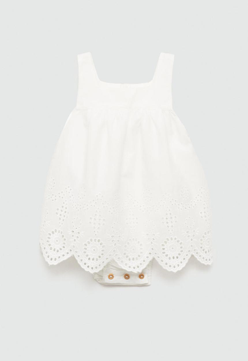 MANGO - Dress selene - white