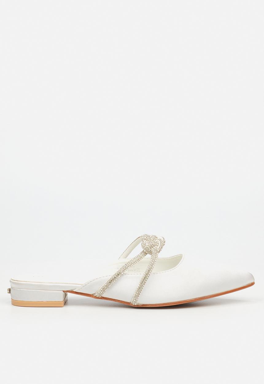 Miss Black - Salina 5 slip-on - white