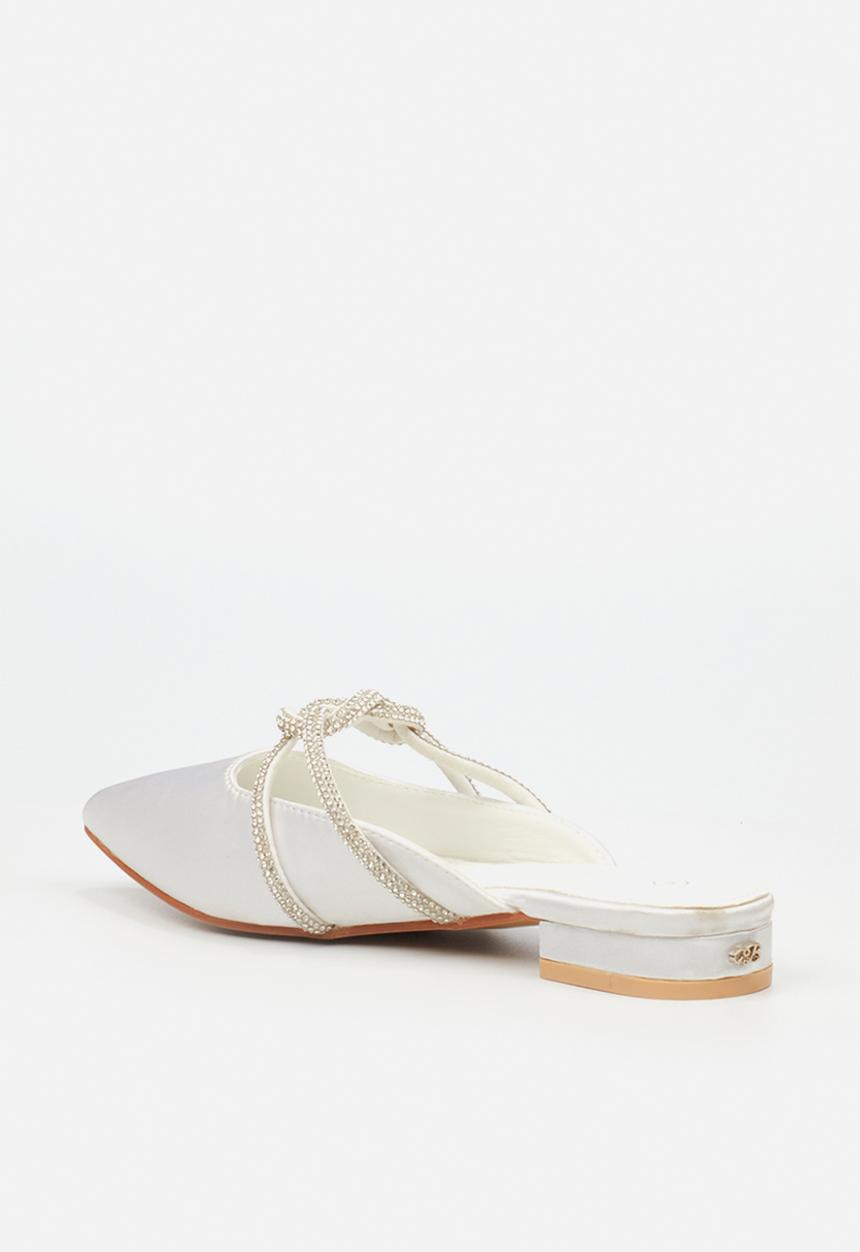 Miss Black - Salina 5 slip-on - white