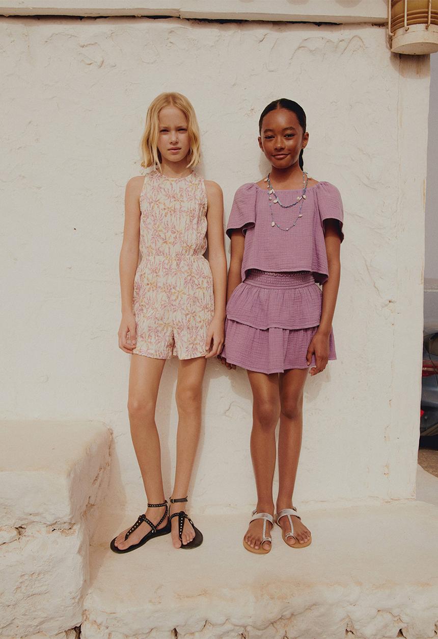MANGO - Skirt fernanda - light/pastel purple