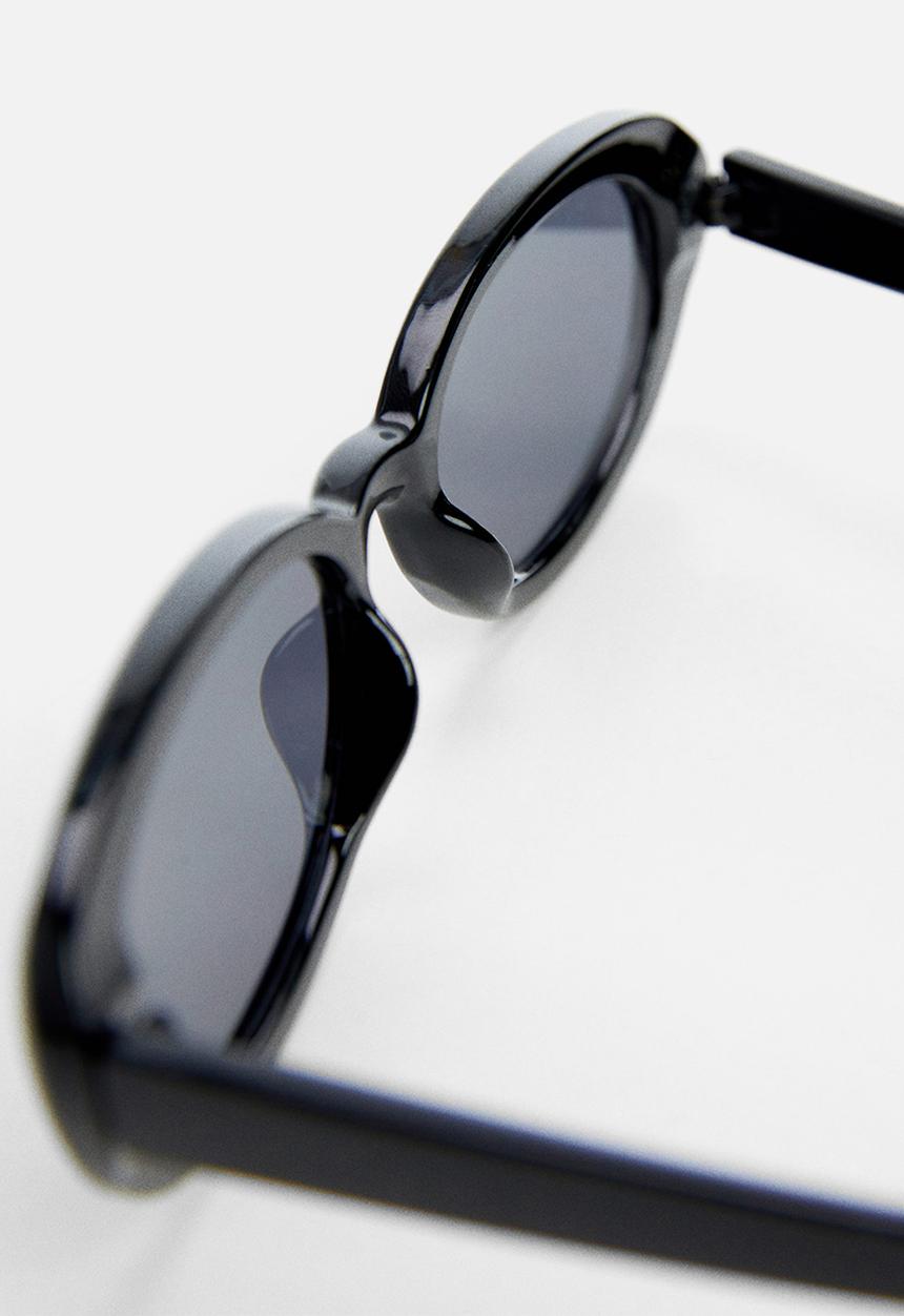 MANGO - Sunglasses hailey - black