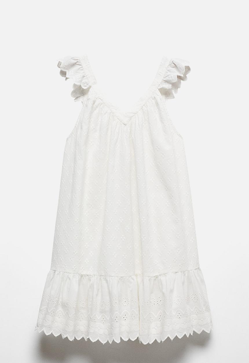 MANGO - Dress liz - white