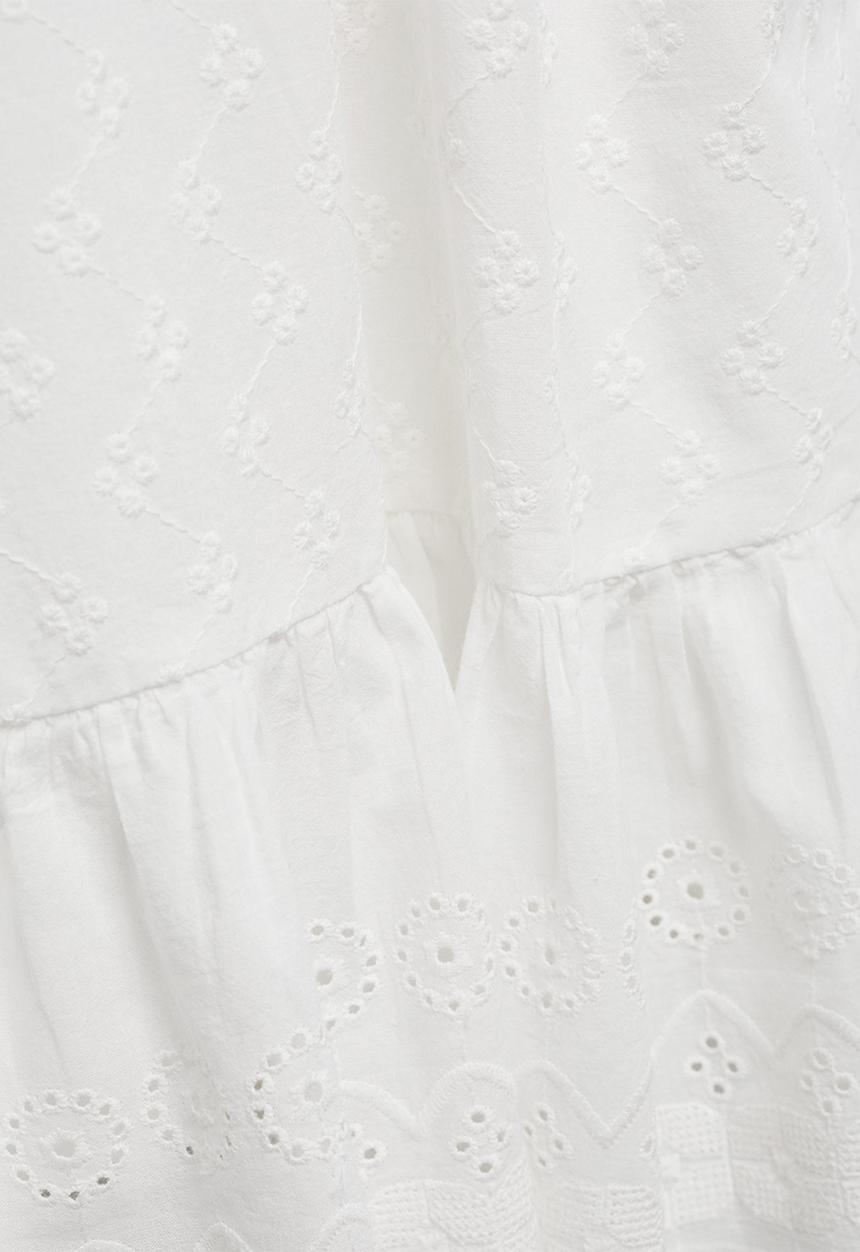 MANGO - Dress liz - white