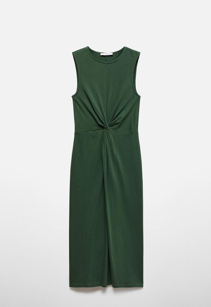 MANGO - Dress fertina - green