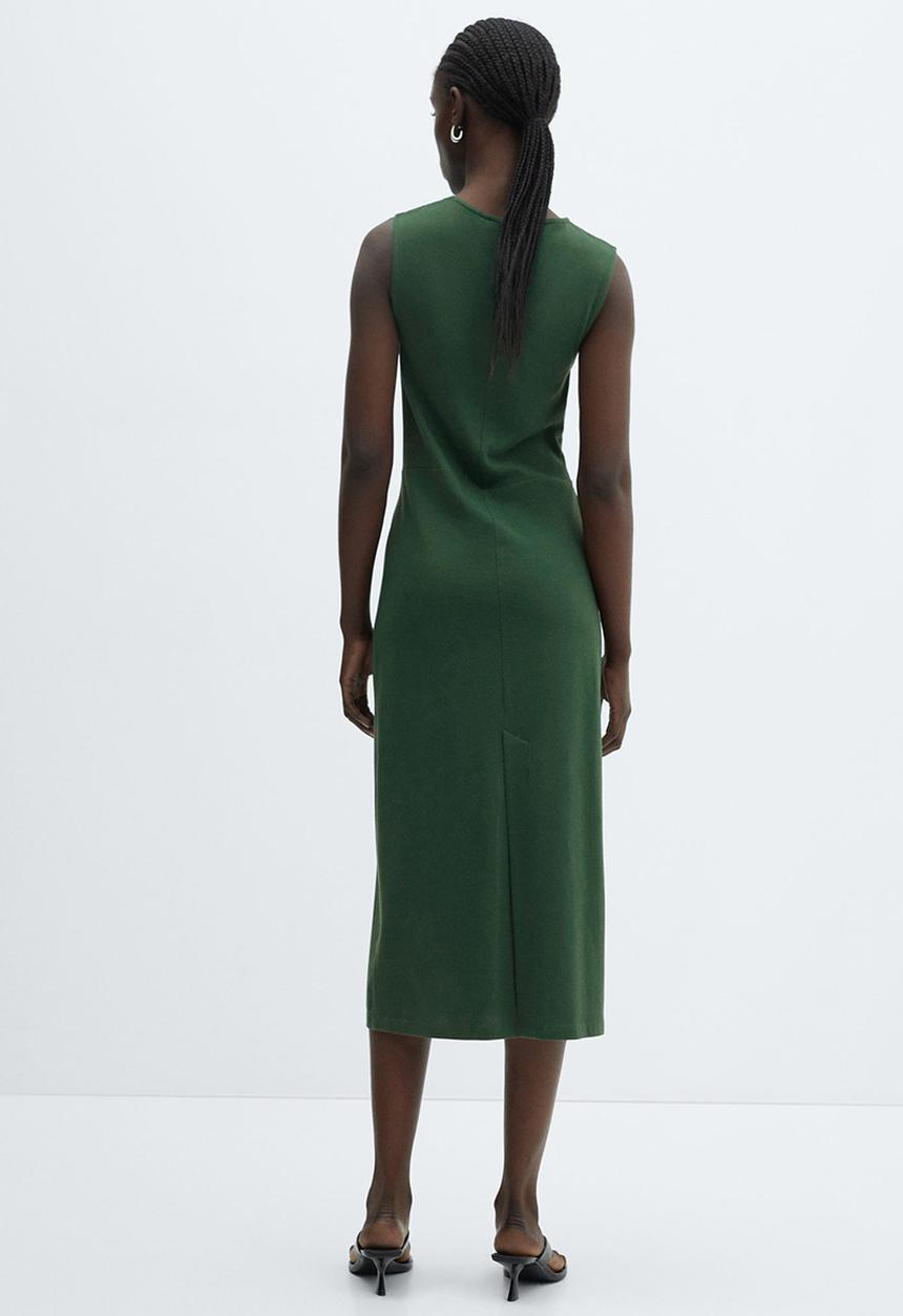 MANGO - Dress fertina - green