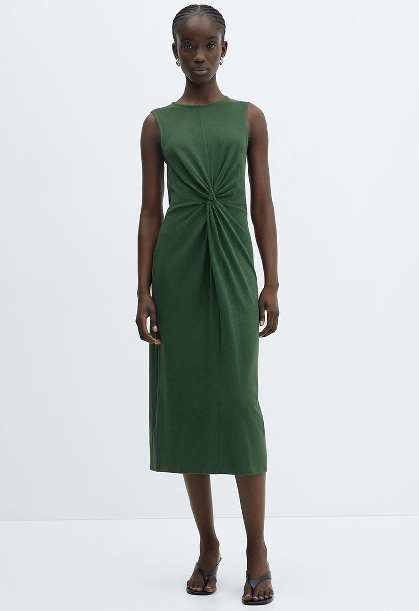 MANGO - Dress fertina - green