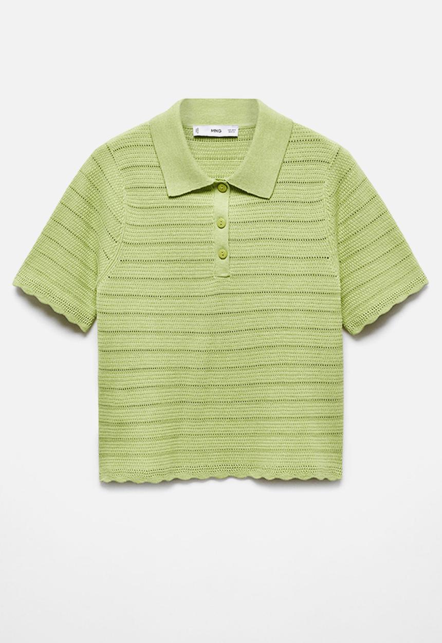 MANGO - Sweater mosi - bright yellow