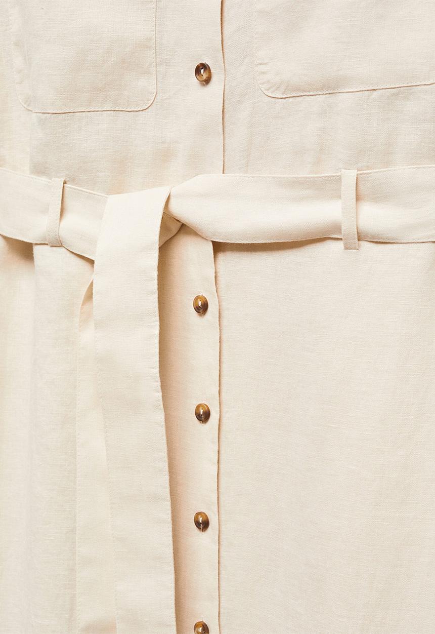 MANGO - Plus dress quito - light pastel beige