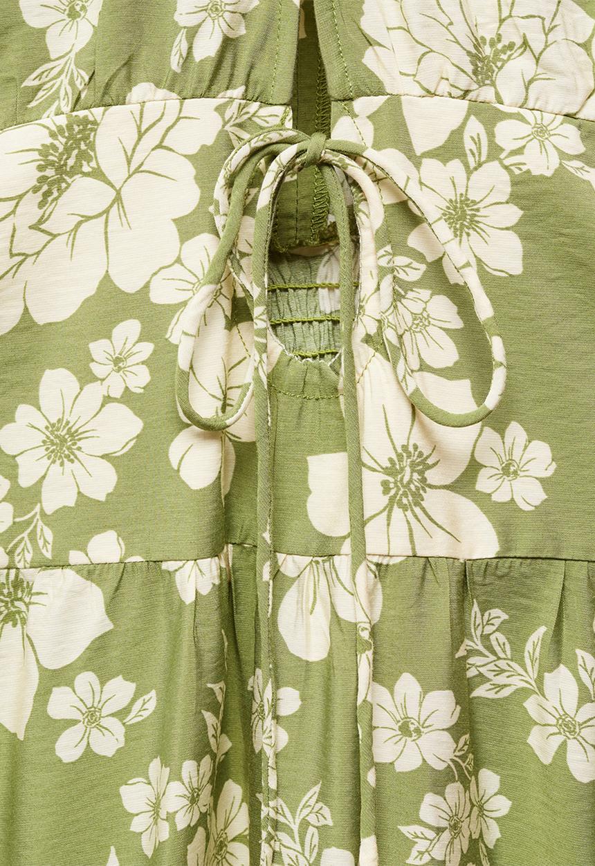 MANGO - Plus dress coloma - green