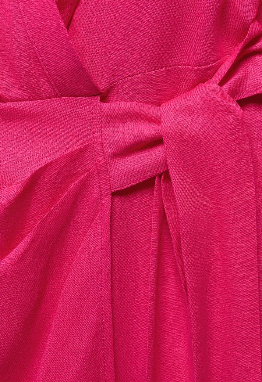 MANGO - Plus dress carola - bright pink