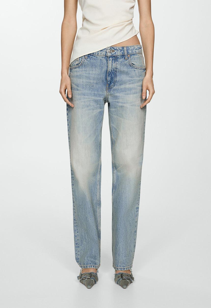 MANGO - Jeans aila - open-blue