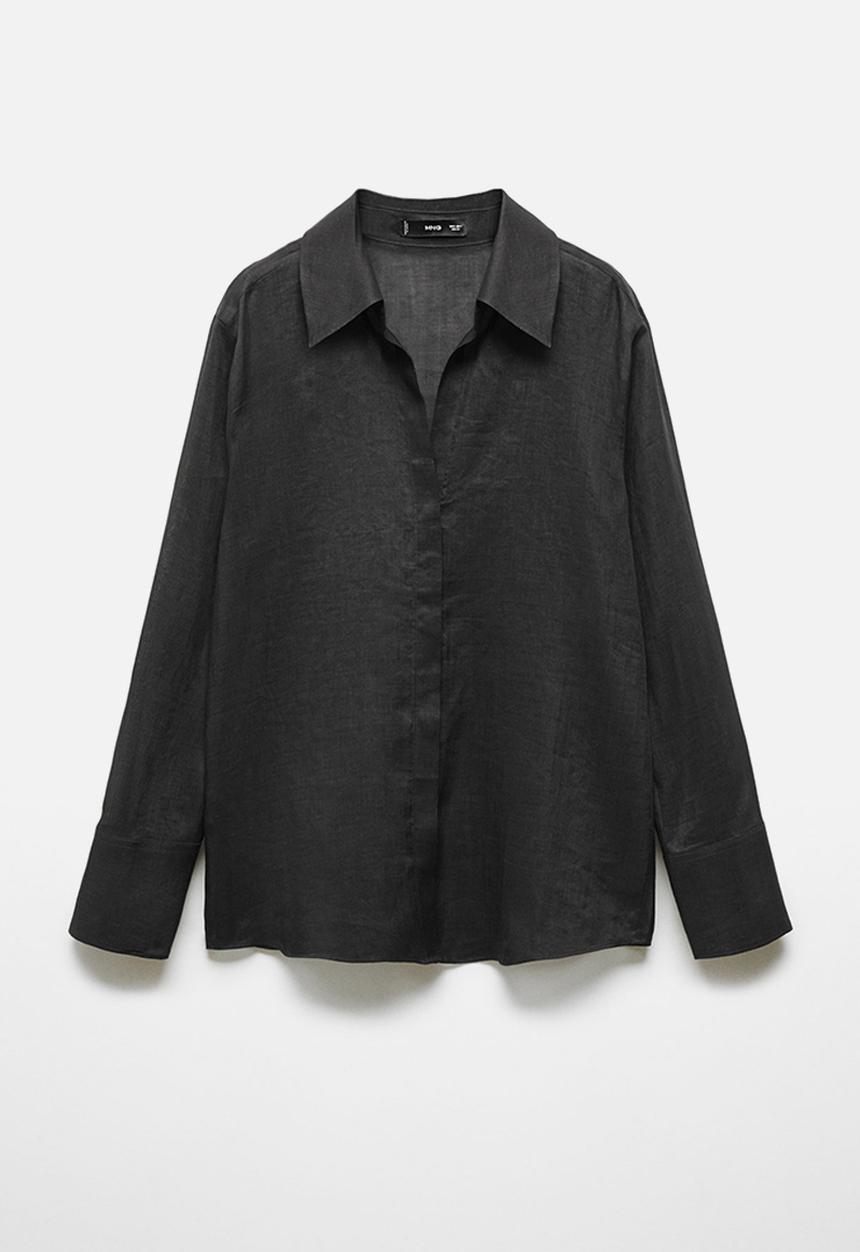 MANGO - Plus shirt doyle - black