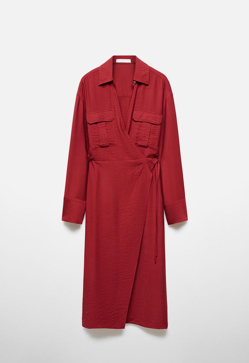 MANGO - Plus dress maria - red
