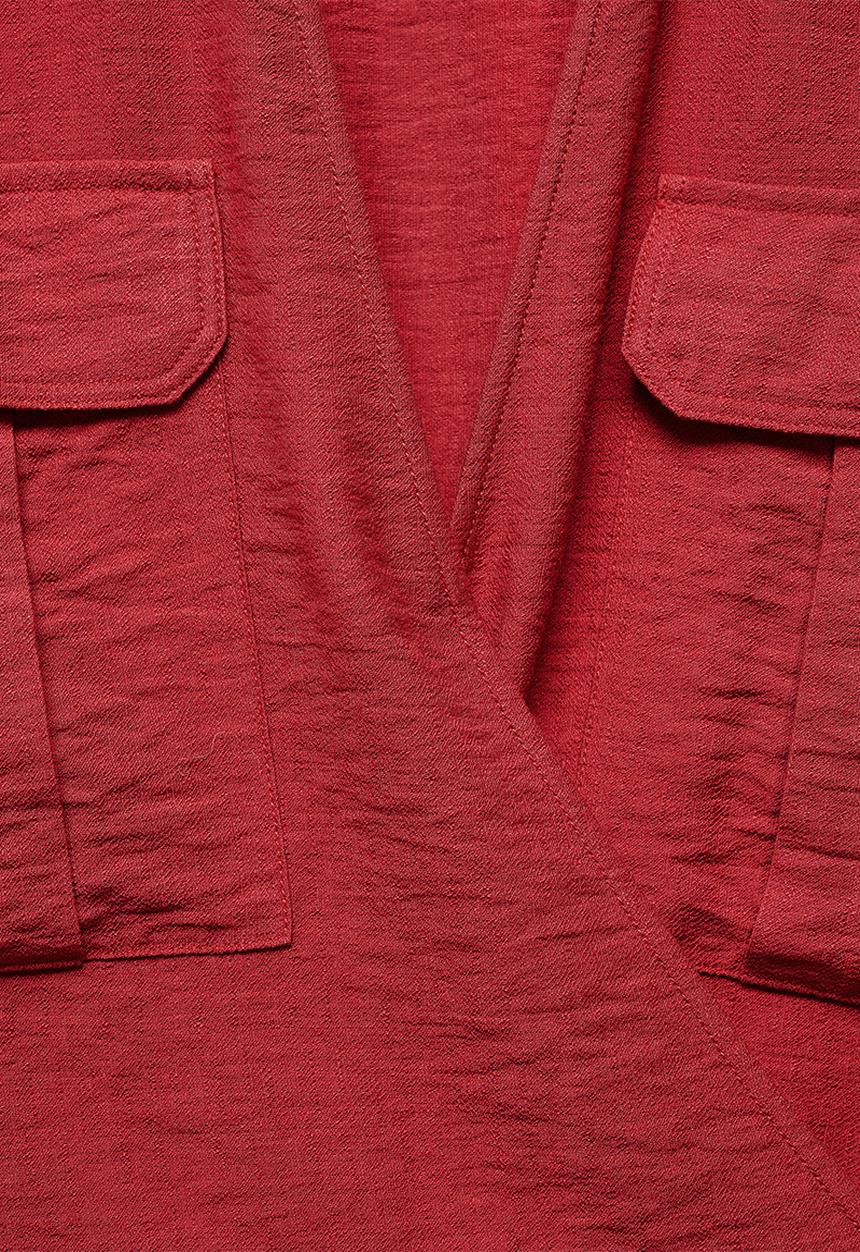 MANGO - Plus dress maria - red