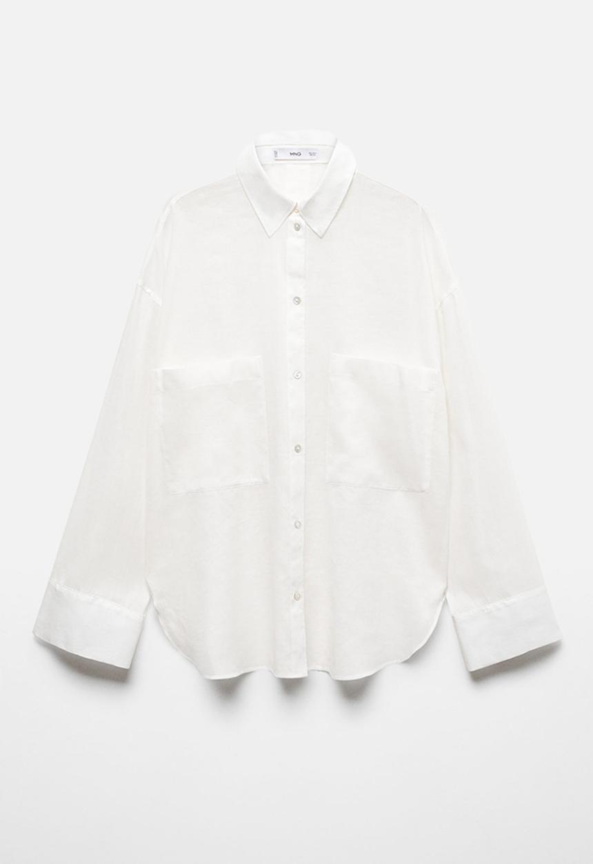 MANGO - Plus shirt regina - white