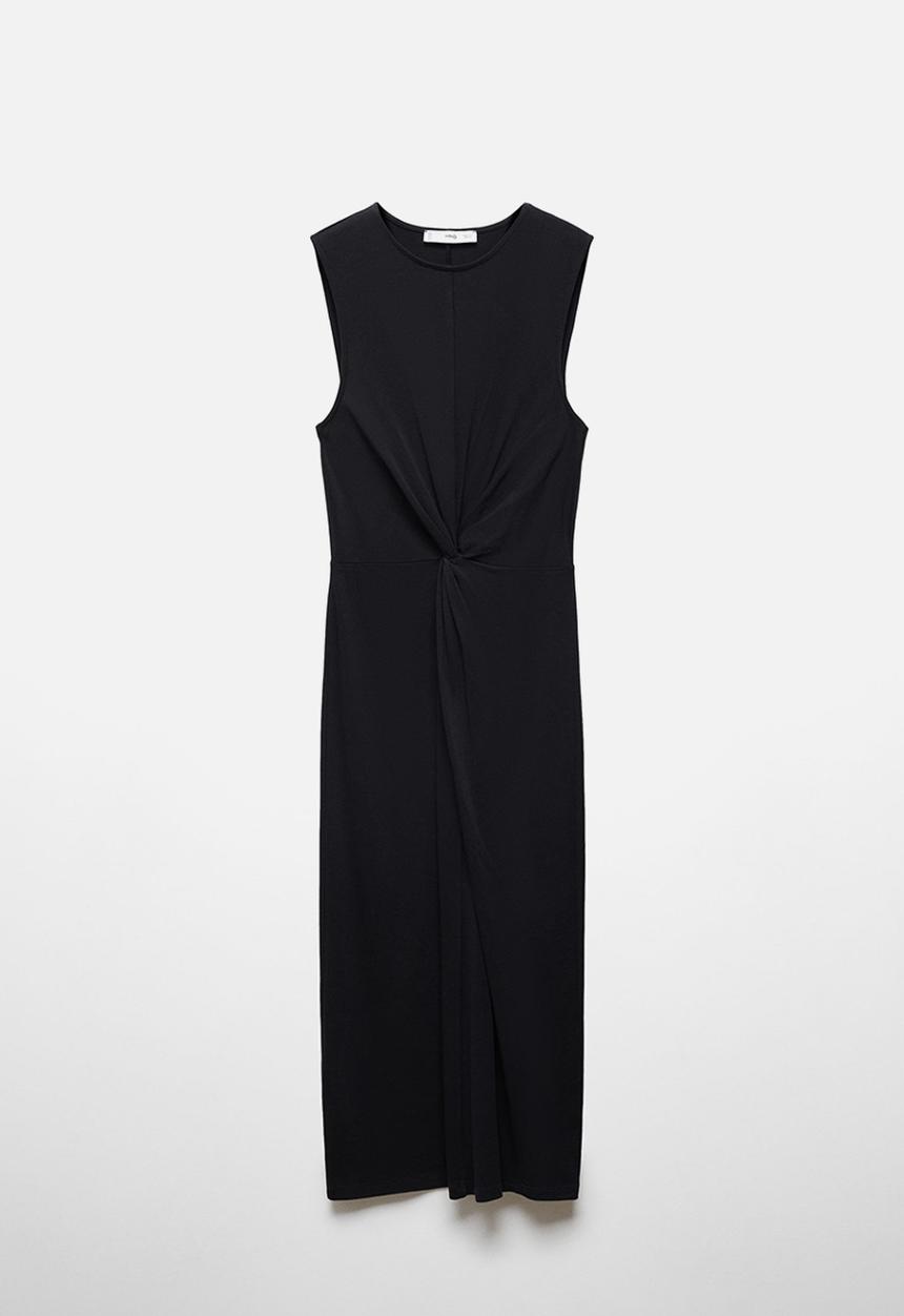 MANGO - Plus dress fertina - black