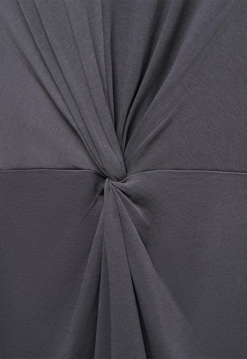 MANGO - Plus dress fertina - gray