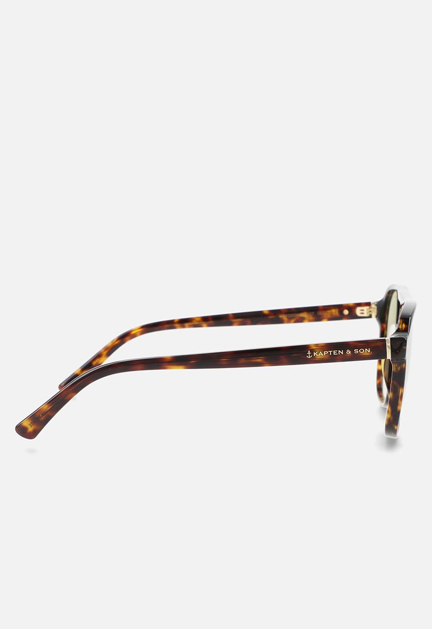 Kapten & Son - Zurich Oversize - Dark Tortoise Green