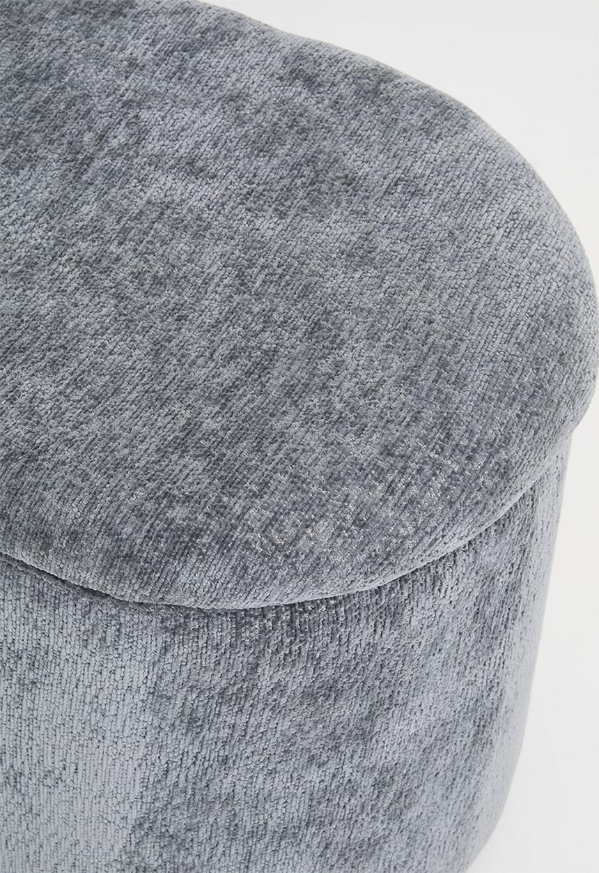 Sixth Floor - Beckett storage ottoman - Charcoal