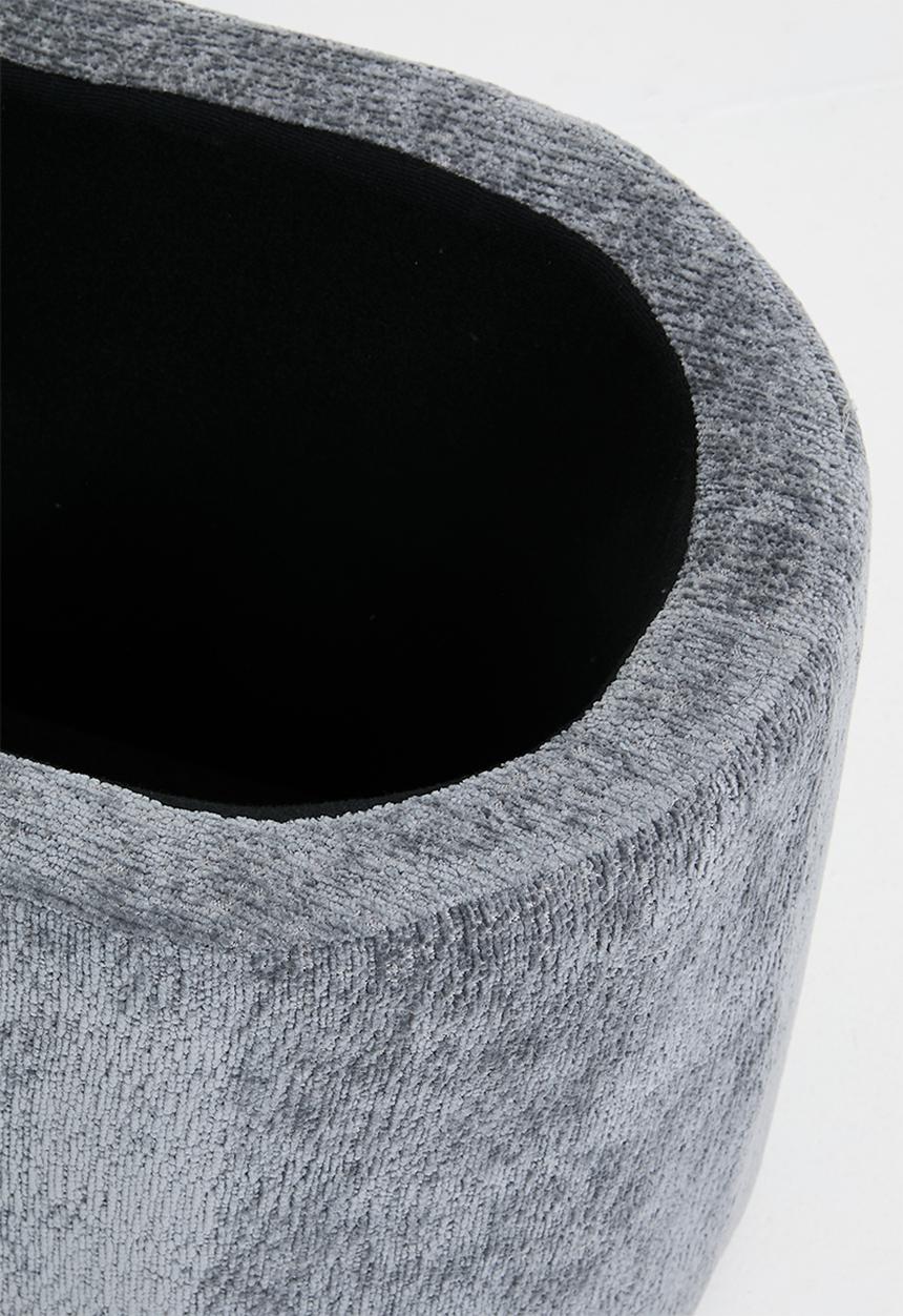 Sixth Floor - Beckett storage ottoman - Charcoal