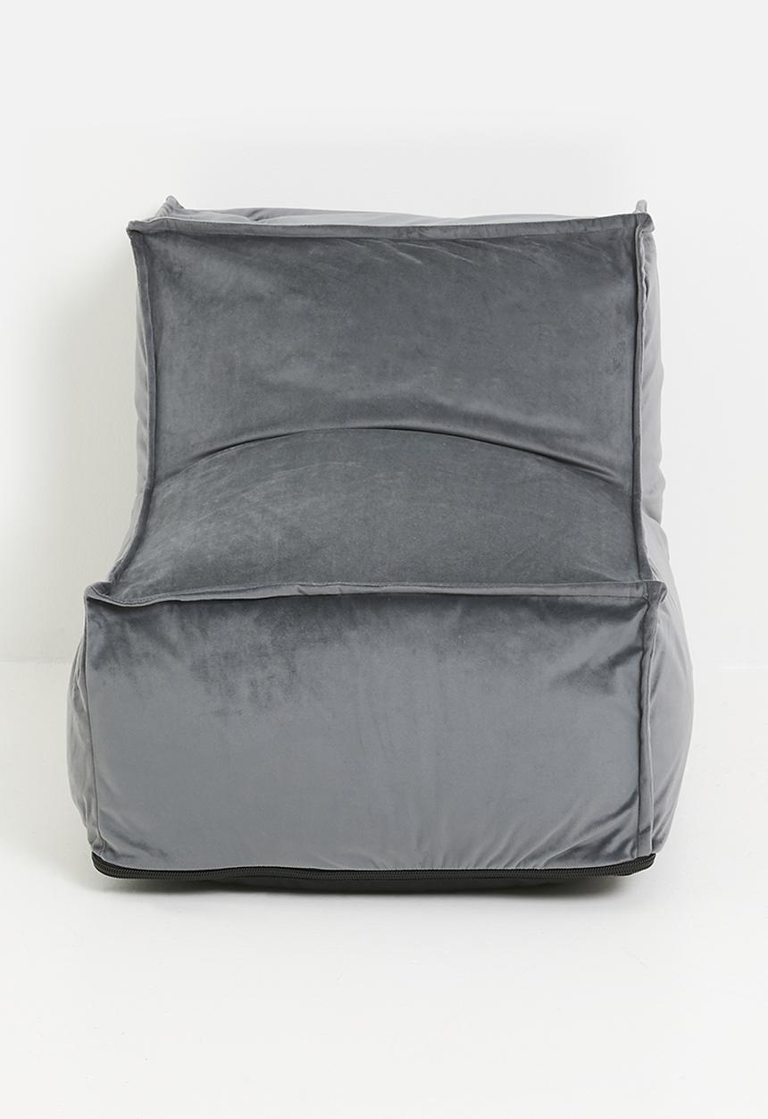 Sixth Floor - Luvoo kids beanbag chair - grey